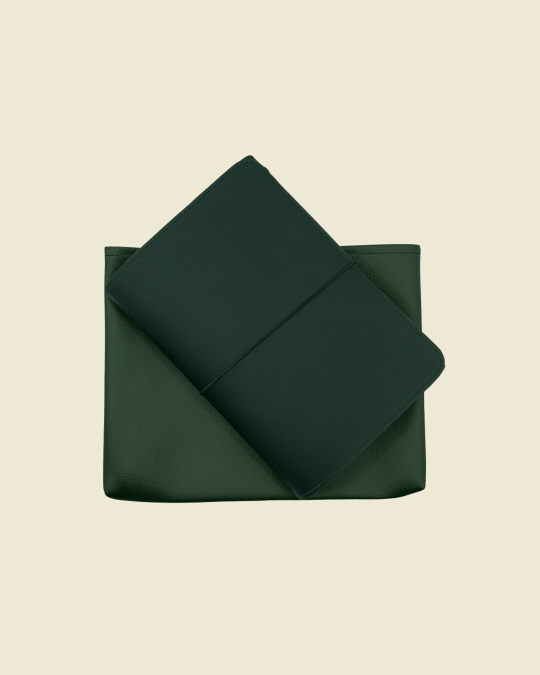 Two Tone Journal Cover - Green