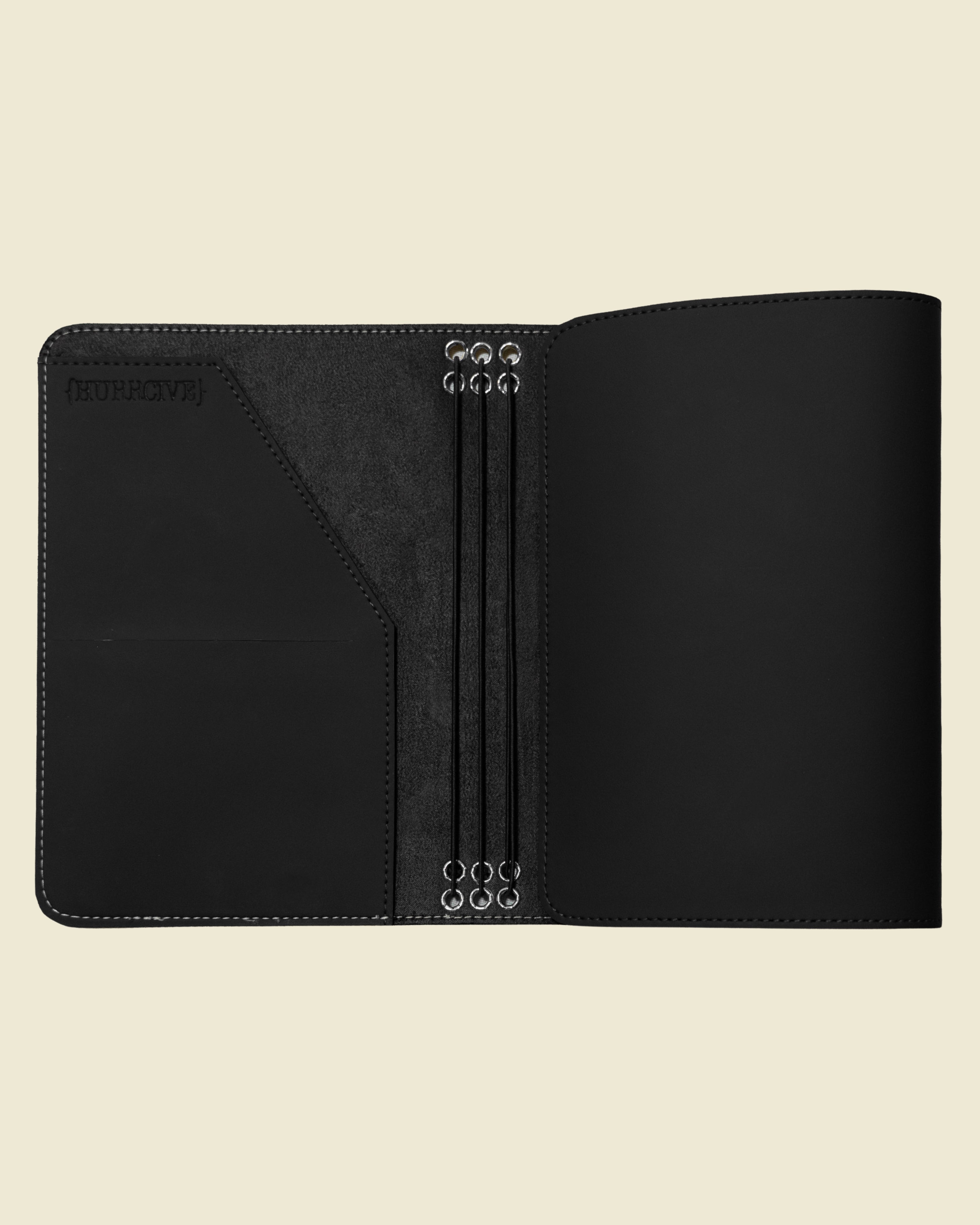 Two Tone Journal Cover - Black